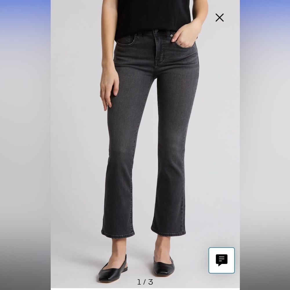 Madewell Mid Rise Kick Out Jean size 25